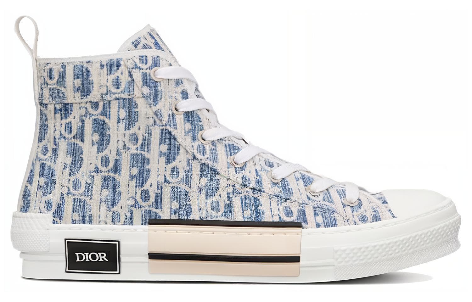 Кеды Dior B23 High-Top Blue - изображение 2