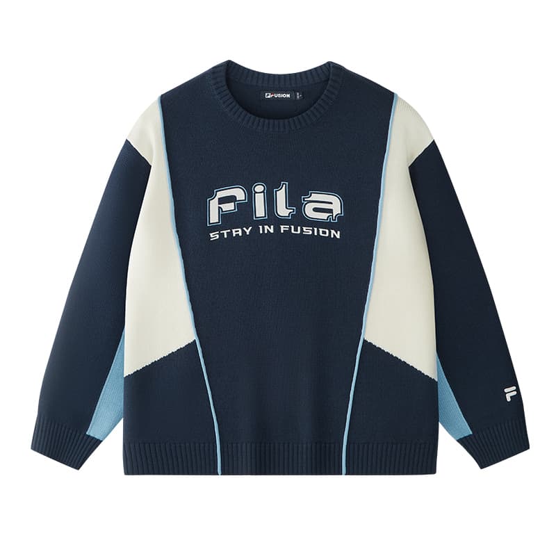 FILA FUSION Life Трикотаж Мужской Темно-синий - изображение 1