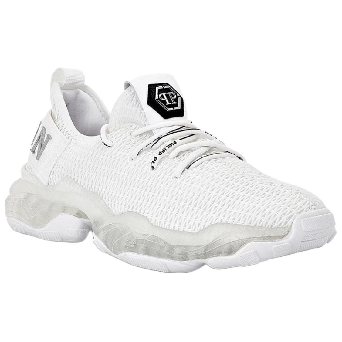 Кроссовки PHILIPP PLEIN Runner Hyper Low Топ Повседневная обувь Унисекс Белый - изображение 3