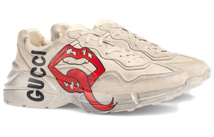 Кроссовки Gucci Rhyton Ivory White - изображение 3