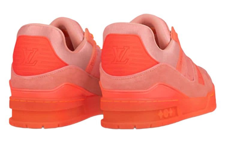 Кроссовки LOUIS VUITTON Trainer Orange - изображение 3