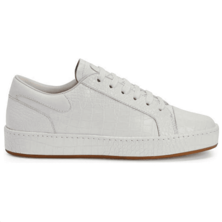 Кроссовки Giuseppe Zanotti GZ Leather Low-Top Sneakers White - изображение 2