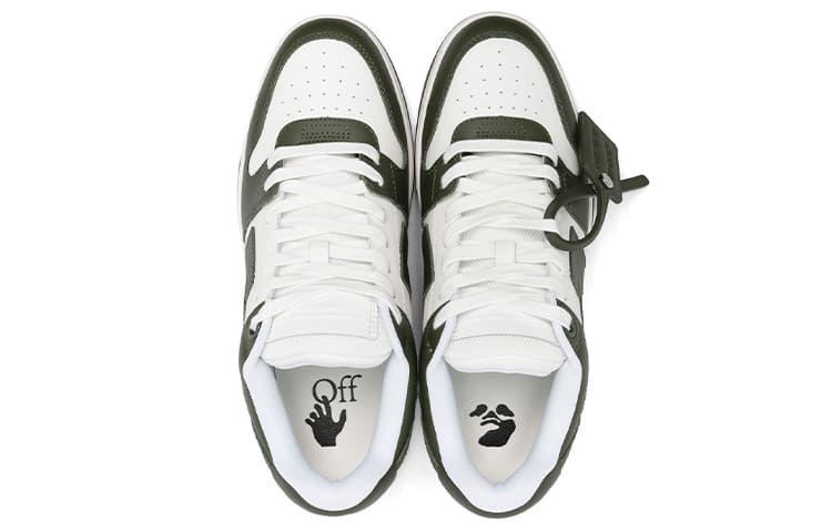 Кроссовки OFF-WHITE Out Of Office Green White - изображение 4
