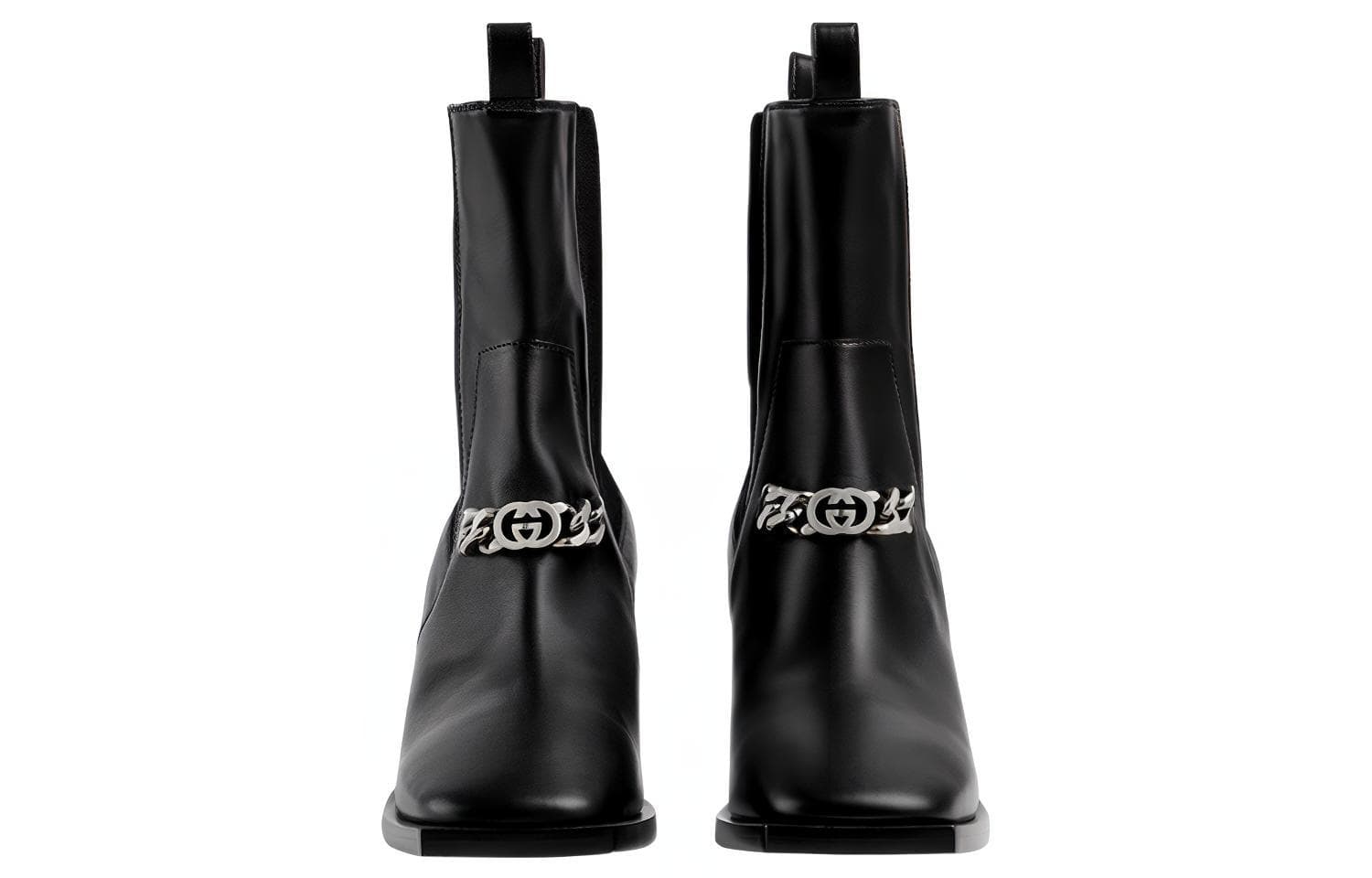 Ботинки челси Gucci Chelsea Boots Black - изображение 4