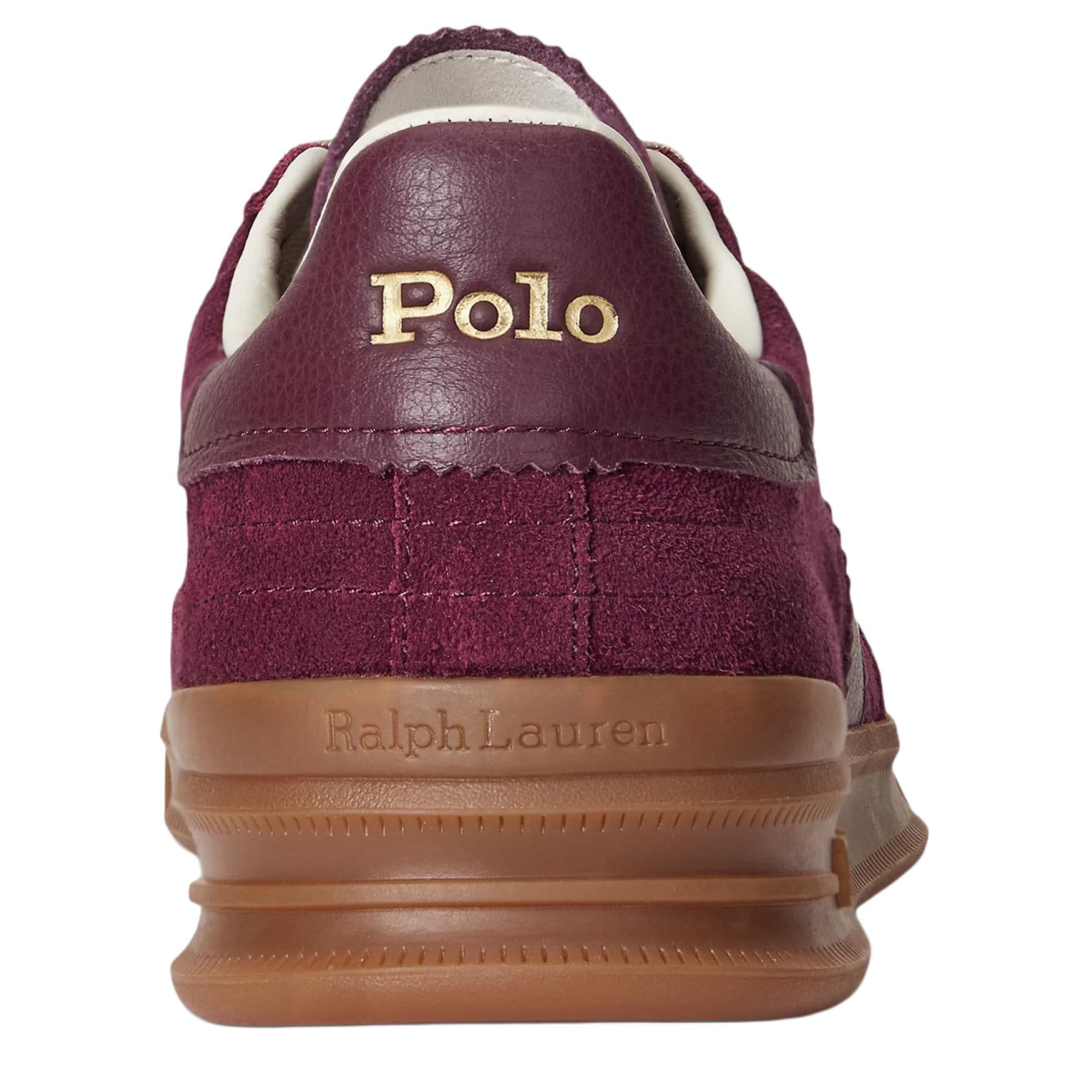Кроссовки Polo Ralph Lauren Heritage Aera Кожа Низкие Кроссовки для Скейтбординга Мужские Красные - изображение 5