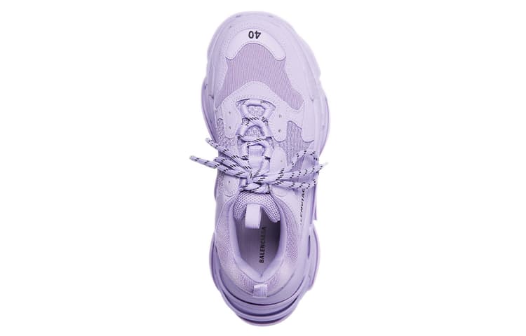 Кроссовки Balenciaga Triple S Purple - изображение 4