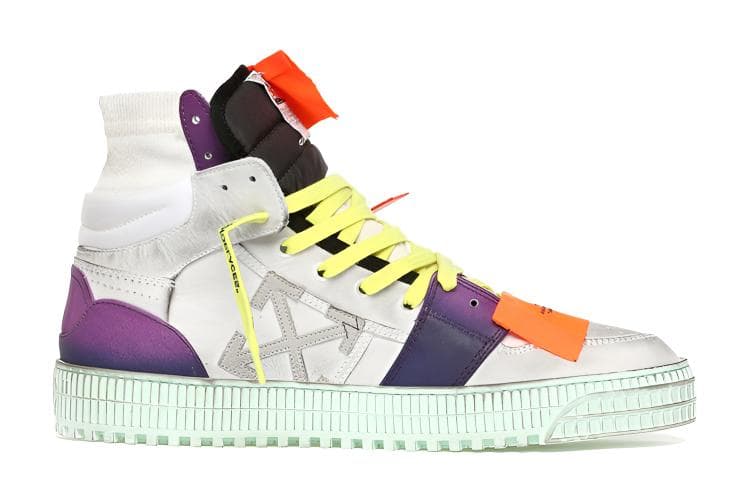 OFF-WHITE Court leather sneakers - изображение 2