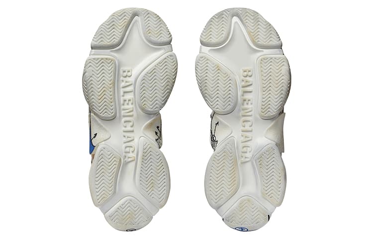 Кроссовки Balenciaga Triple S White - изображение 7
