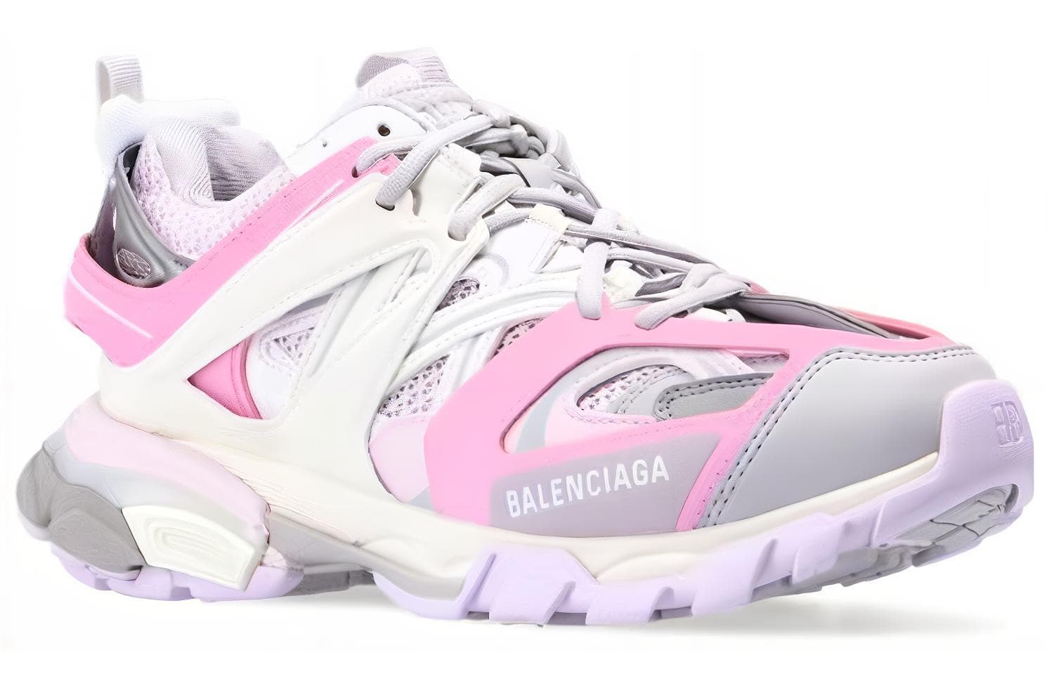 Кроссовки Balenciaga Track 1.0 White Pink Grey - изображение 3