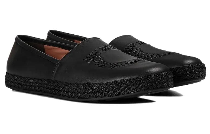 Ferragamo Мужская кожа повседневная обувь черная - изображение 3