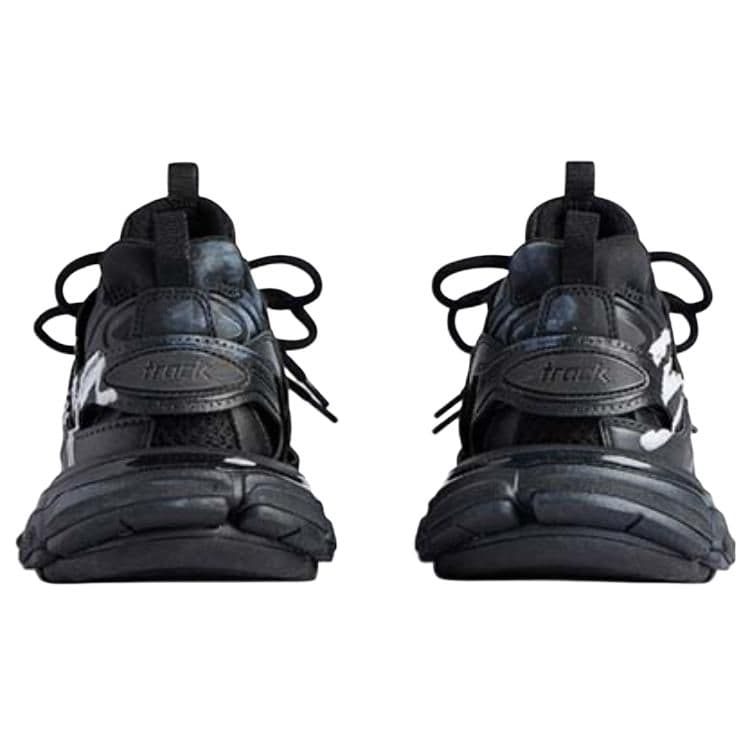 Кроссовки Balenciaga Дорожка Фирменный Low Топ Повседневная обувь Женские Черный - изображение 6