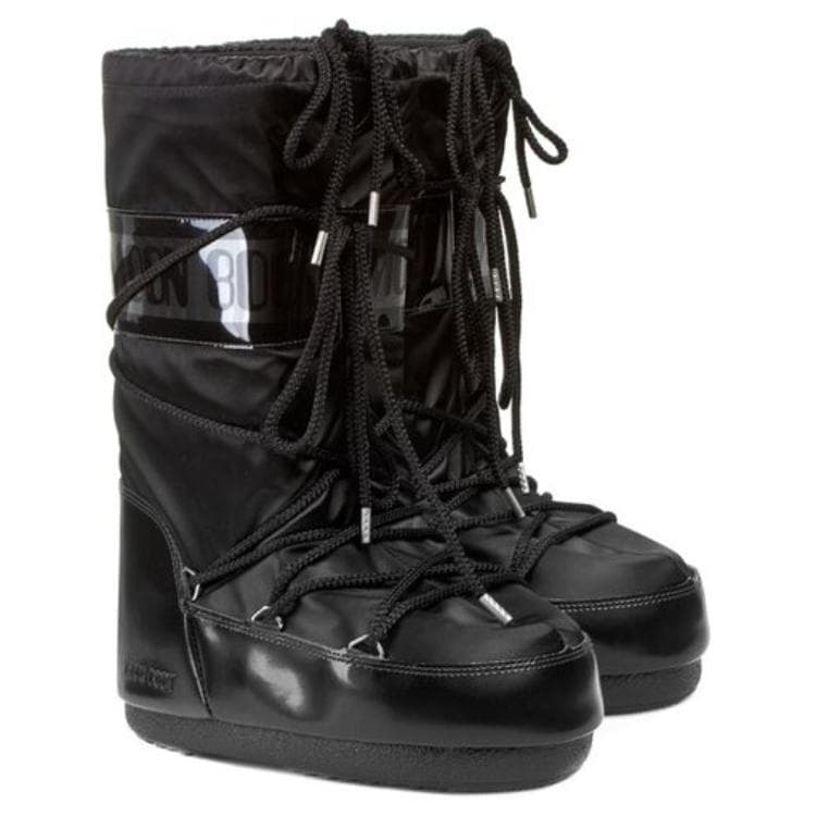 Ботинки зимние Moon Boot Icon Glance Black - изображение 3