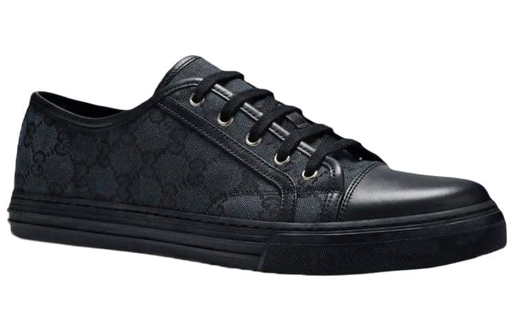 Кроссовки Gucci GG Sneakers Black Blue - изображение 2