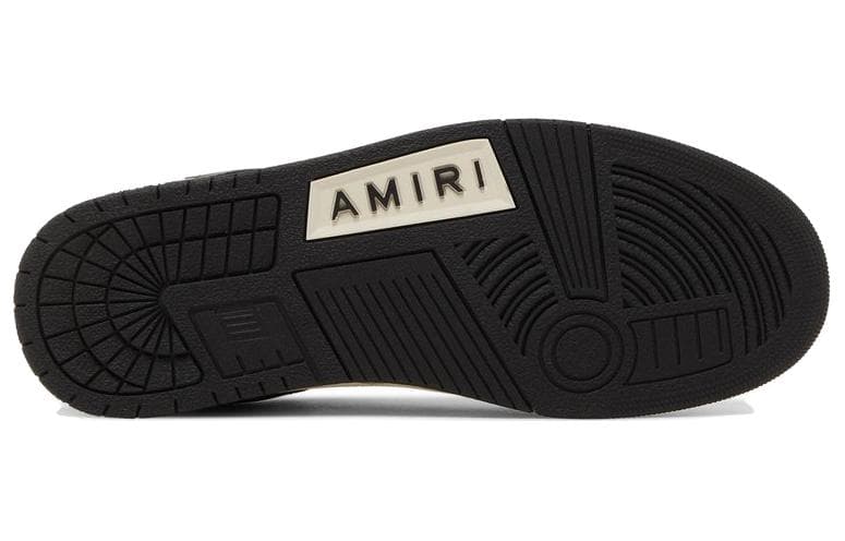 Кроссовки AMIRI Skel-Top Low Black White 2021 - изображение 5