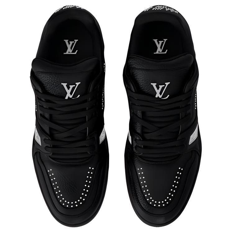 Кроссовки Louis Vuitton Trainer Black - изображение 5