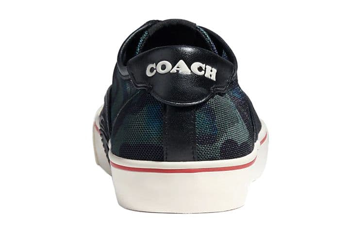 Кроссовки Coach Leather Low Top Sneakers Blue - изображение 5