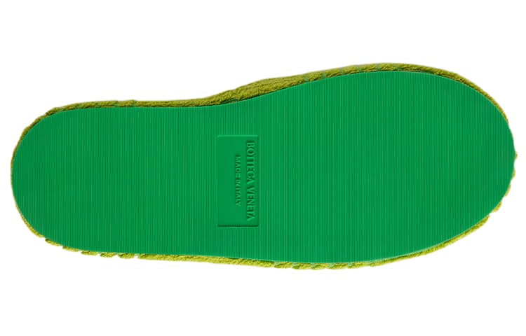 Сандалии Bottega Veneta Resort Sponge Slides Green - изображение 5