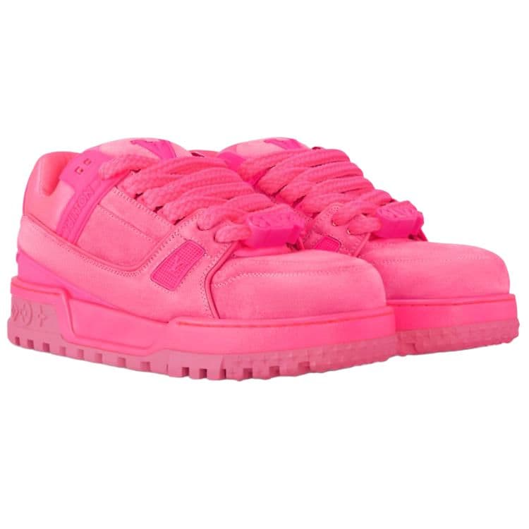 Кроссовки LOUIS VUITTON Trainer Maxi logo - изображение 3