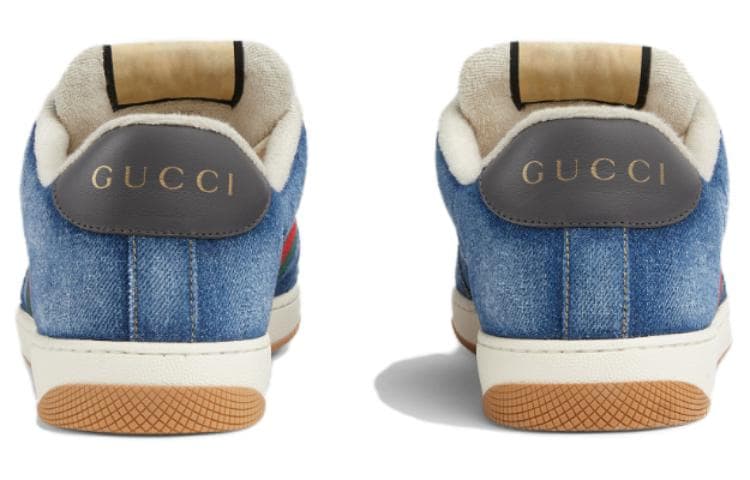 Кроссовки Gucci Screener Denim - изображение 5