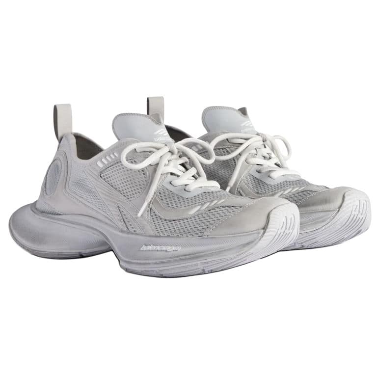 Кроссовки Balenciaga Circuit Low Топ Толстая подошва Кроссовки Мужские Светло-Серые - изображение 3