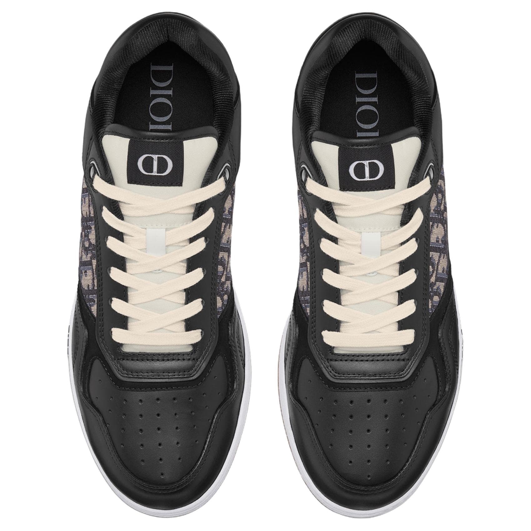 Кроссовки DIOR B27 Leather Sneakers Black - изображение 5