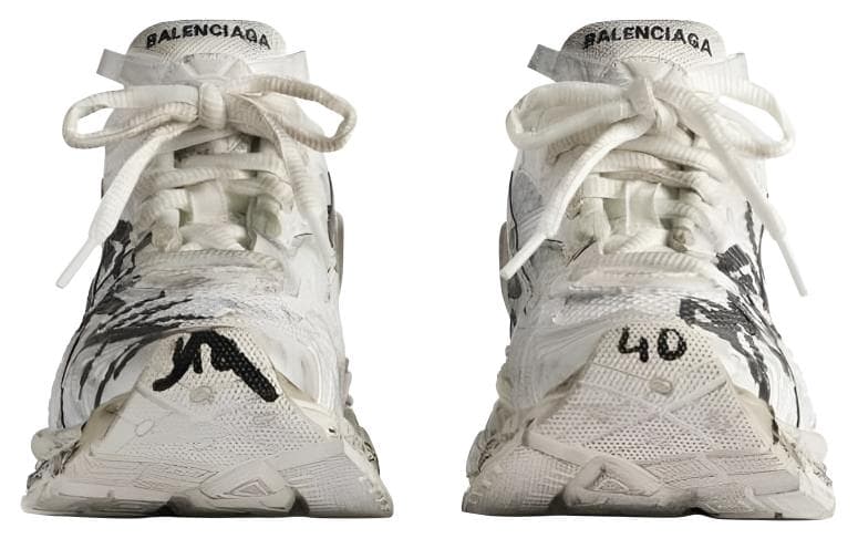 Кроссовки Balenciaga Runner Graffiti - изображение 5