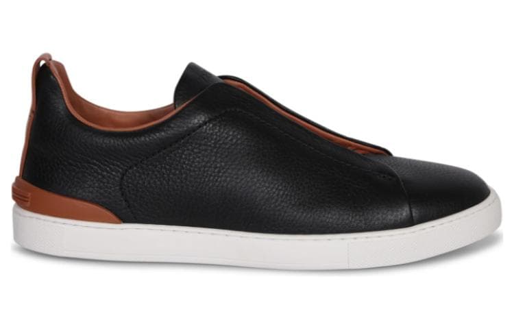 Кроссовки Zegna Triple Stitch Black - изображение 2