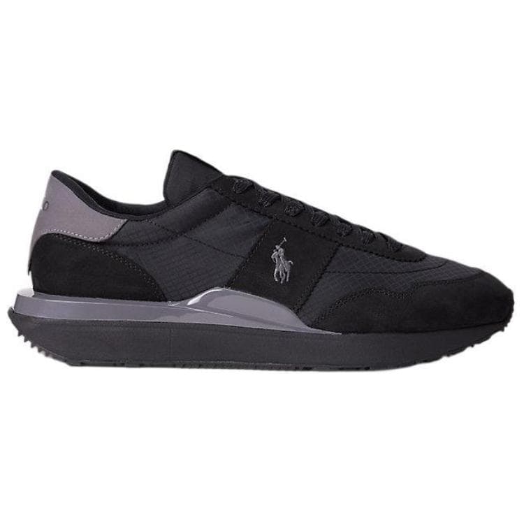 Кроссовки Polo Ralph Lauren Train 89 Low Топ Повседневная обувь Мужская Черная Серый - изображение 2