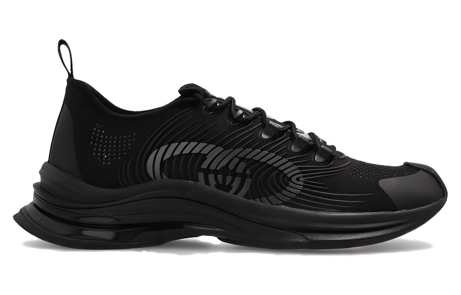 Кроссовки GUCCI RUN Black - изображение 2