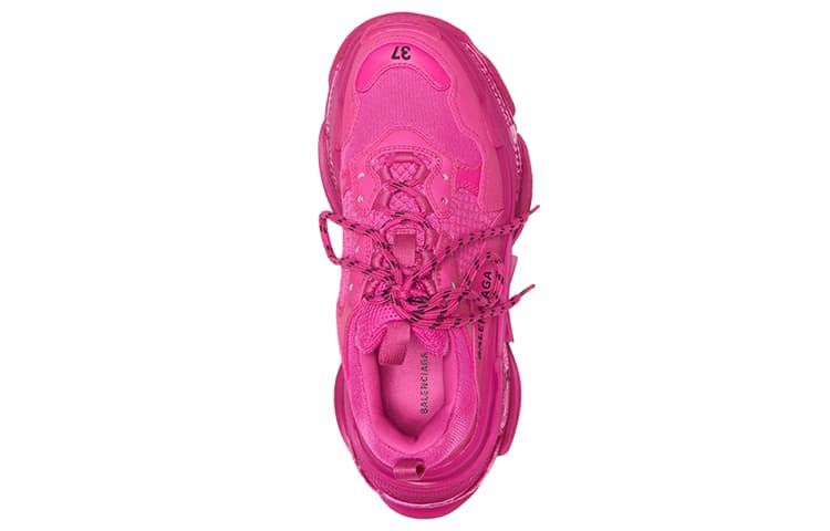 Кроссовки Balenciaga Triple S Clear Sole Pink - изображение 5