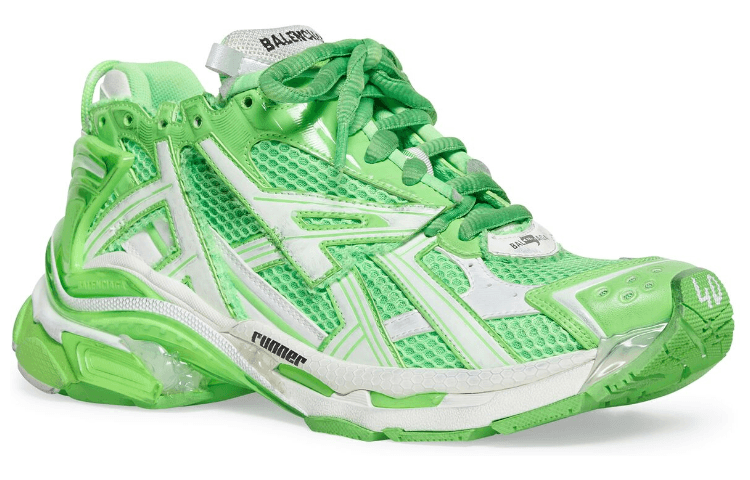 Кроссовки Balenciaga Runner White Green - изображение 3