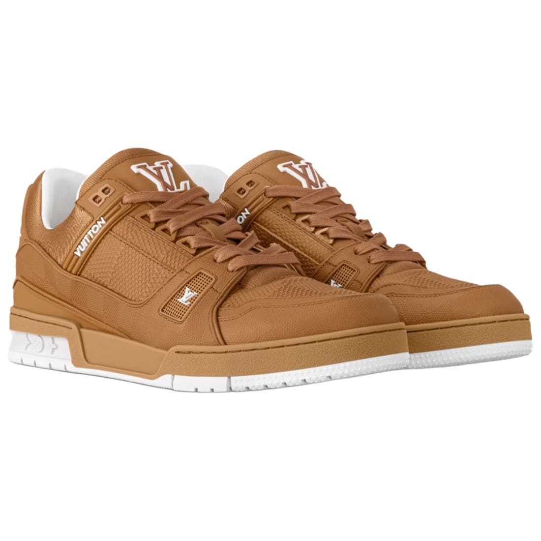 Кроссовки Louis Vuitton Trainer Brown - изображение 3