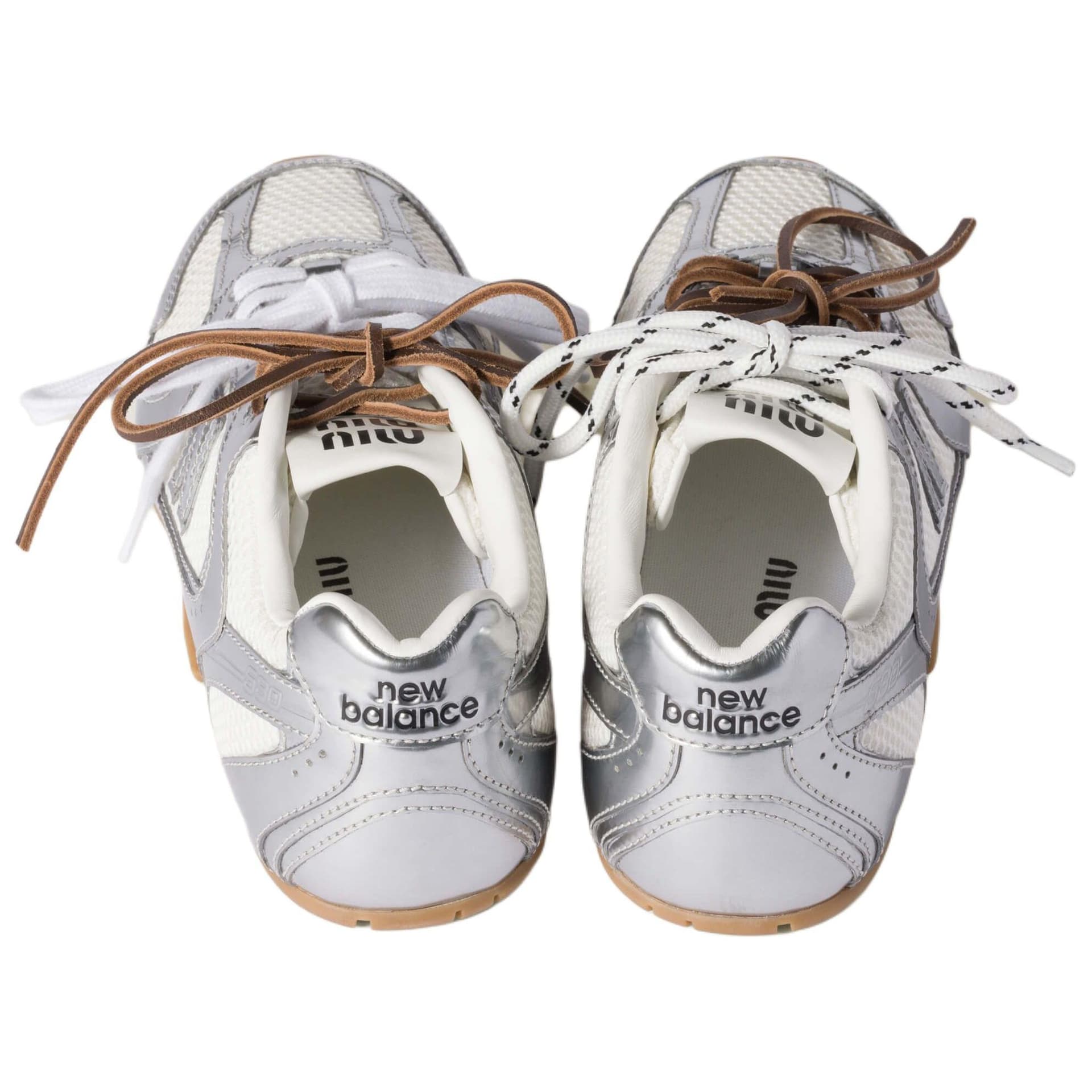 Кроссовки New Balance x MIU MIU 530 Silver - изображение 6