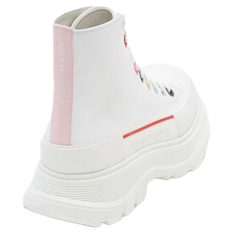 Ботинки Alexander McQueen Tread Slick White - изображение 4