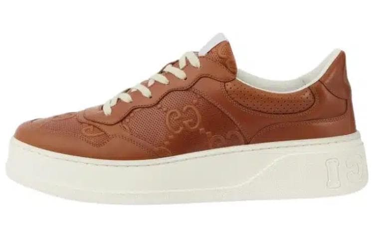Кроссовки Gucci Chunky B Brown - изображение 3