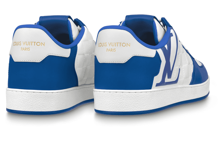 Кроссовки Louis Vuitton Rivoli Low Top Sneakers Blue White - изображение 3