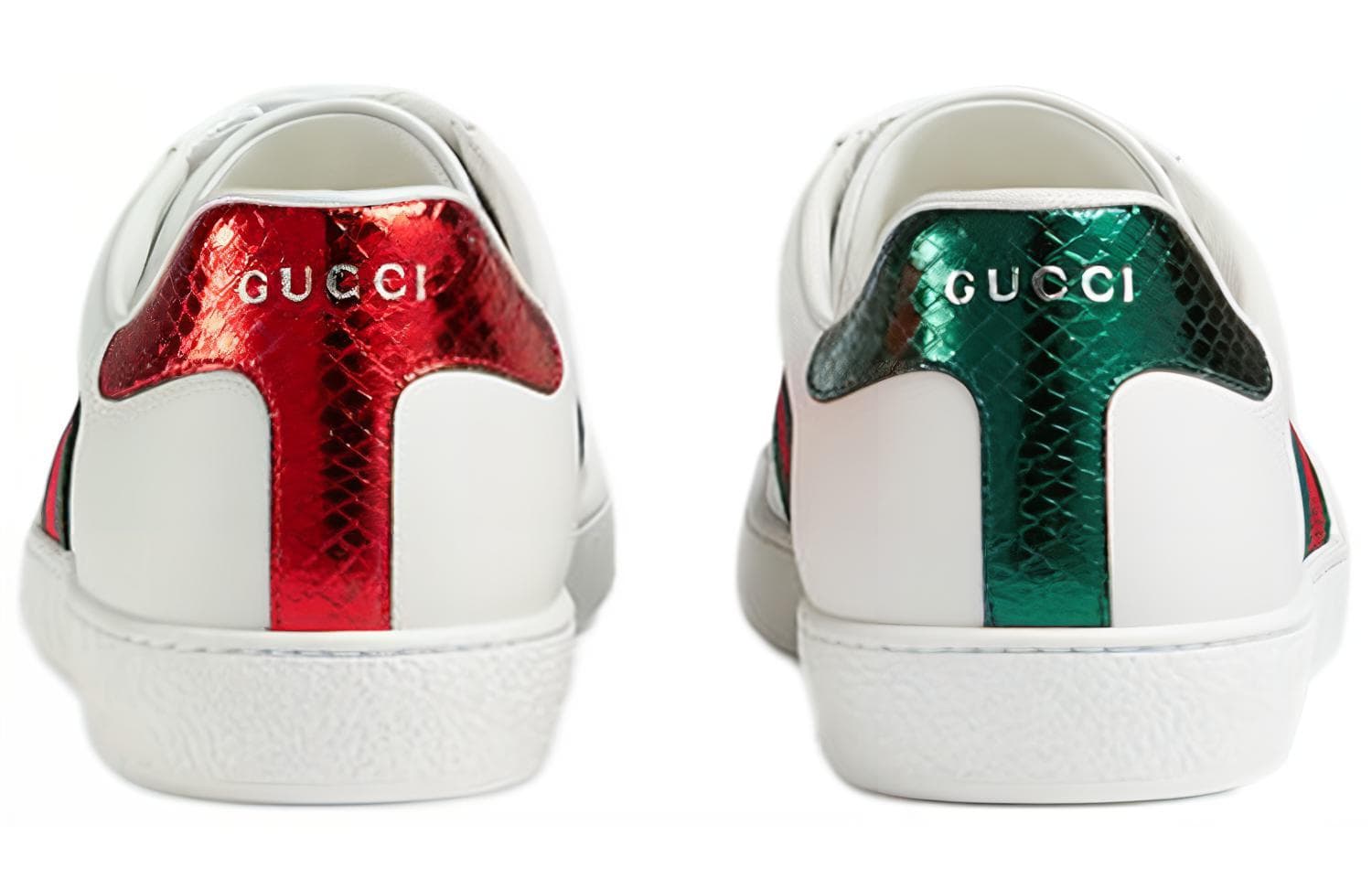 Кроссовки Gucci Ace White Green - изображение 4