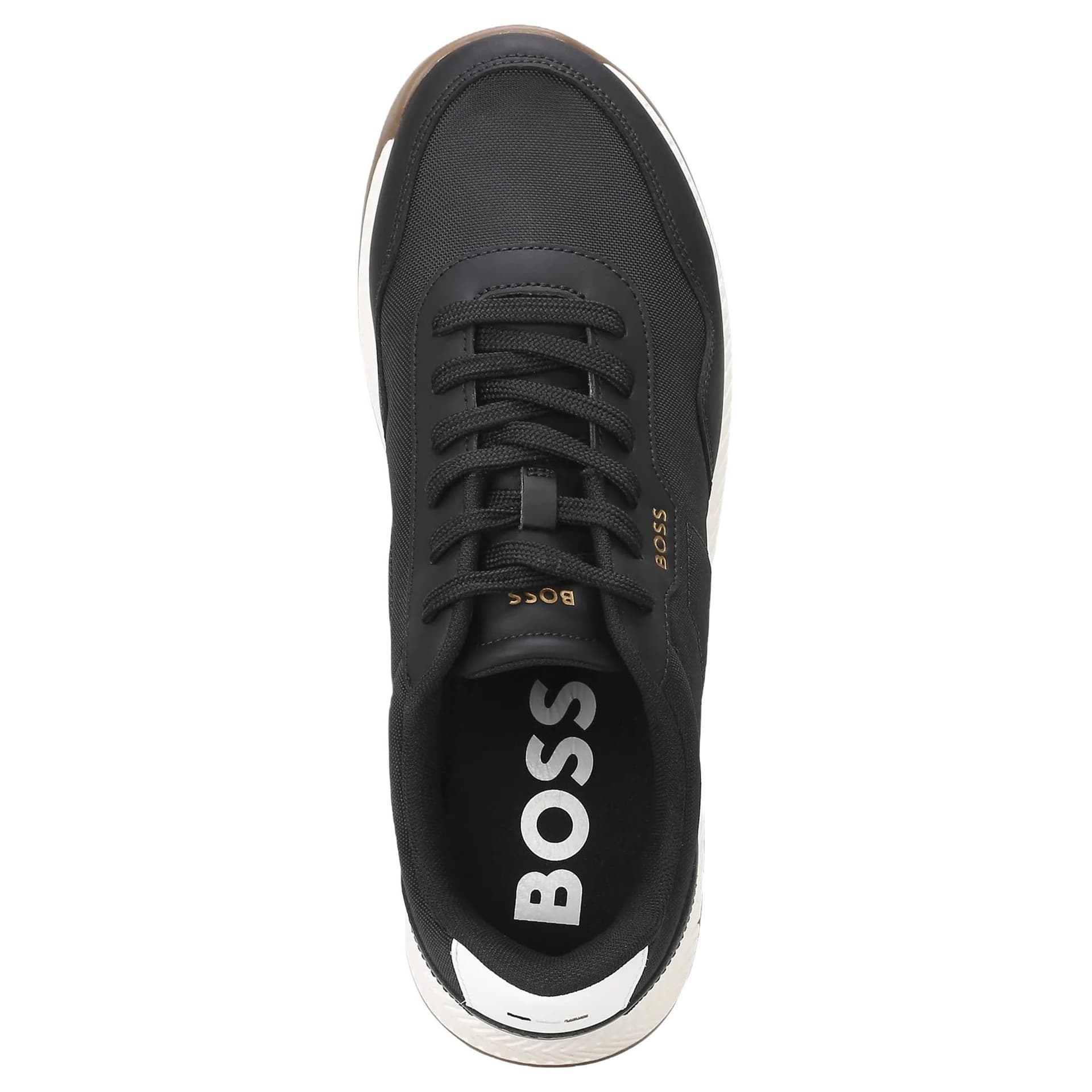 Кроссовки Hugo Boss Низкий топ Повседневная обувь Мужская Черная - изображение 5