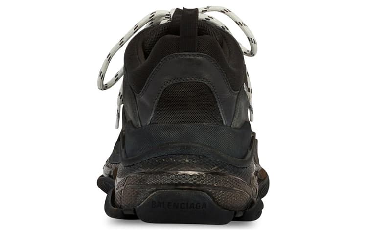 Кроссовки Balenciaga Triple S Black - изображение 5