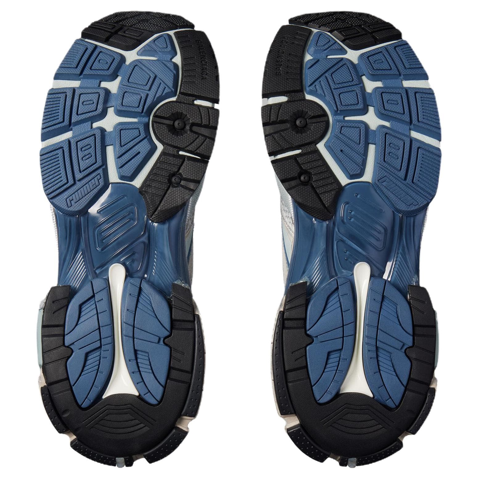 Кроссовки Balenciaga Runner2,0 Low Топ Массивные кроссовки Мужской Белый Синий - изображение 7
