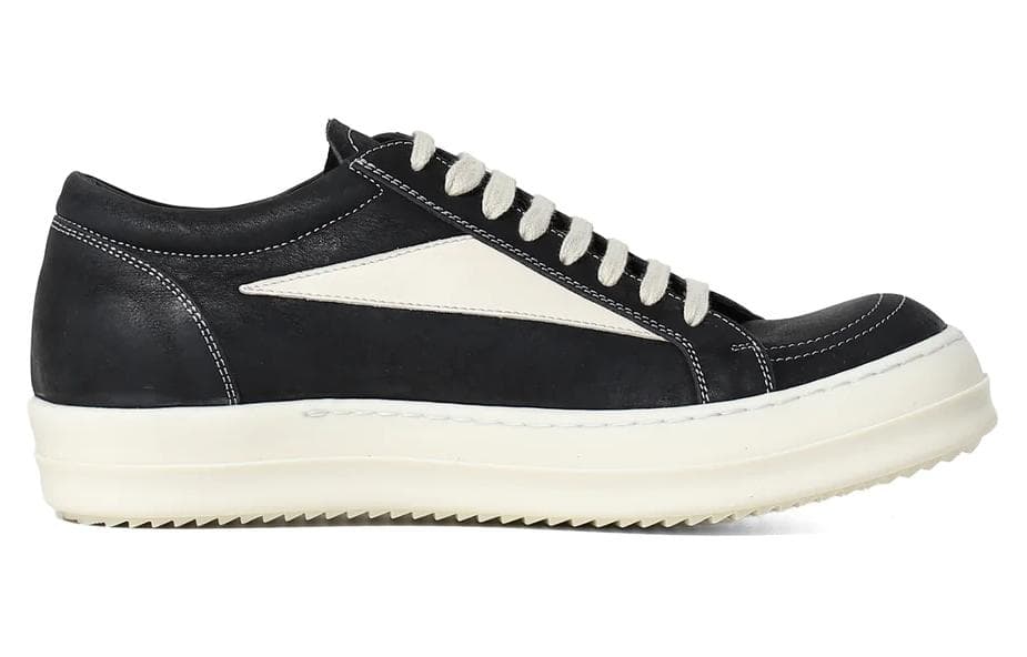 Кроссовки Rick Owens Low Top Sneakers Black - изображение 2