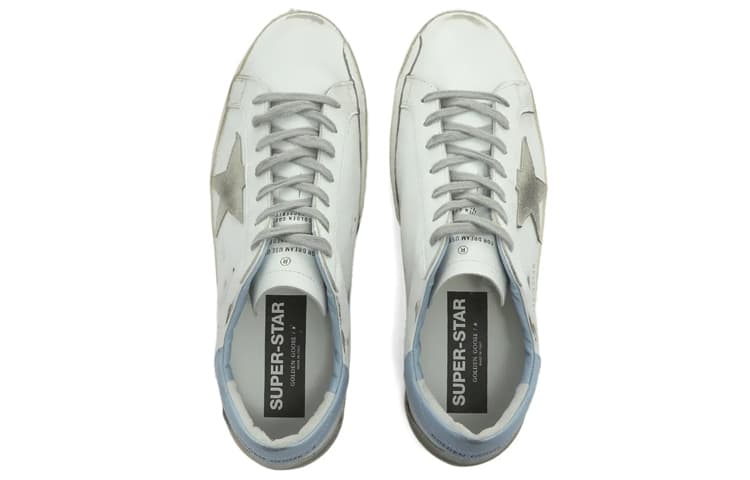 Кроссовки Golden Goose Super-Star White Distressed - изображение 4