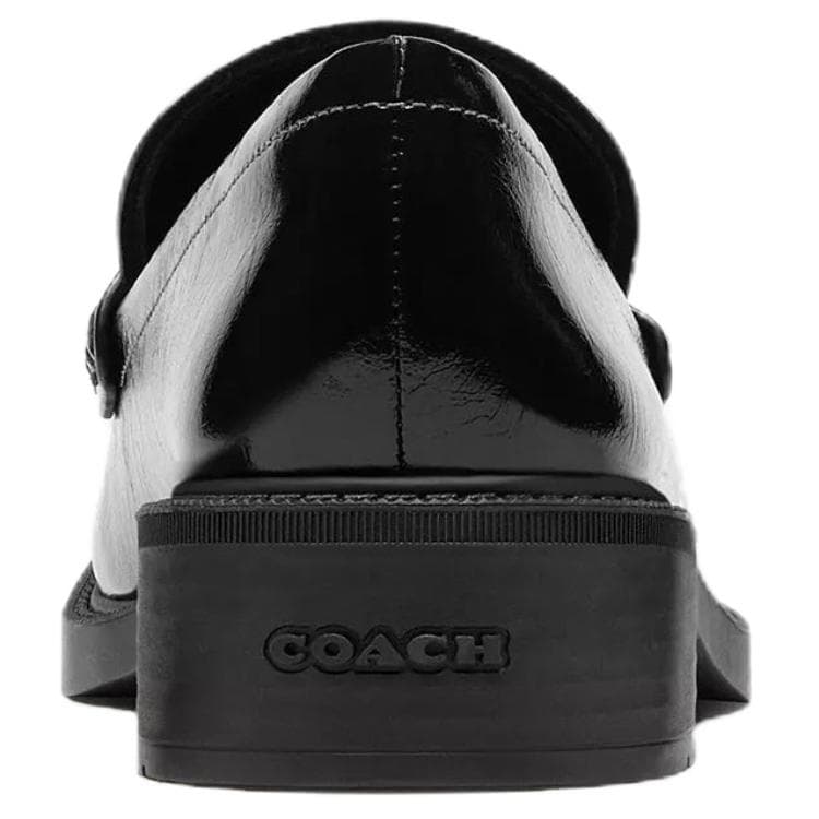 Лоферы COACH Penny Лоферы 2,5 см Женские Черные - изображение 3