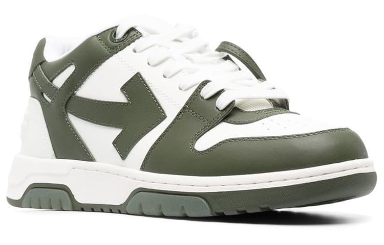 Кроссовки OFF-WHITE Out Of Office Green White - изображение 3