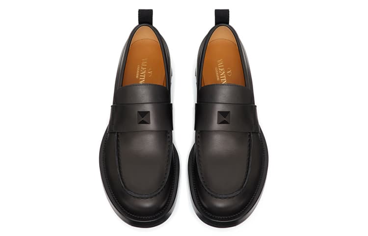 Лоферы Valentino Roman Stud Black - изображение 4
