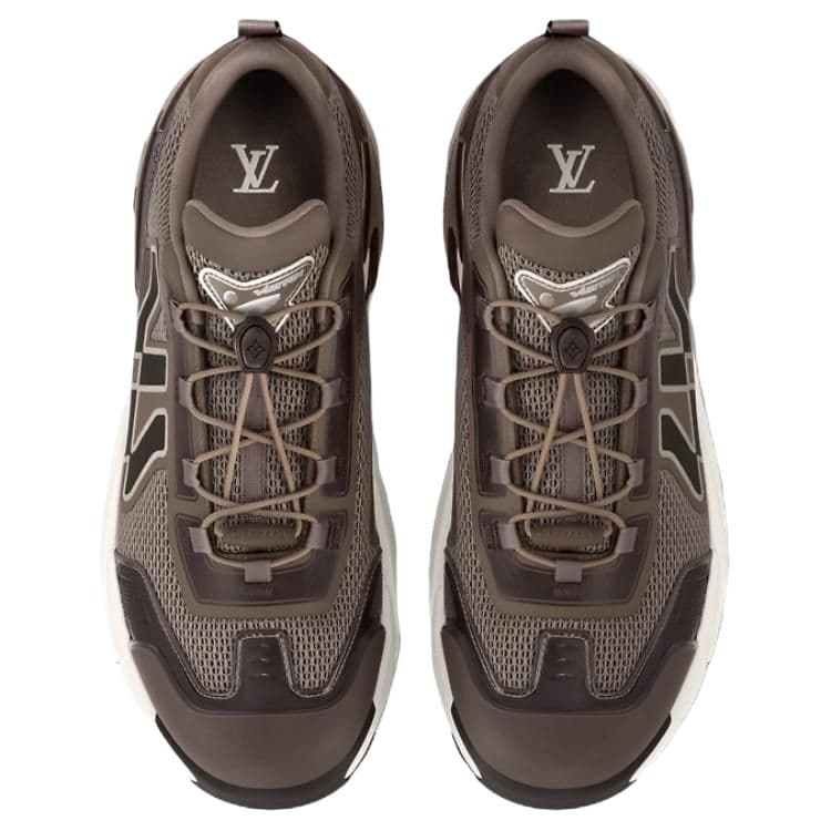 Кроссовки Louis Vuitton Runner Tatic Brown - изображение 4