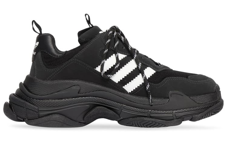 Кроссовки adidas x Balenciaga Triple S Black - изображение 2