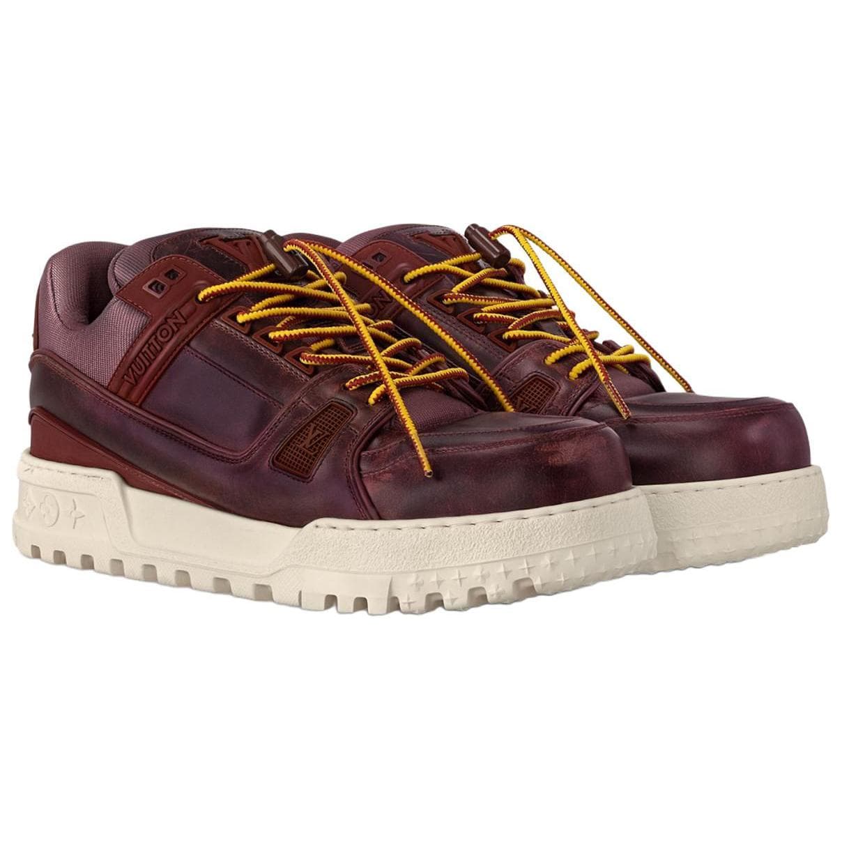 Кроссовки Louis Vuitton Trainer Maxi Red - изображение 3