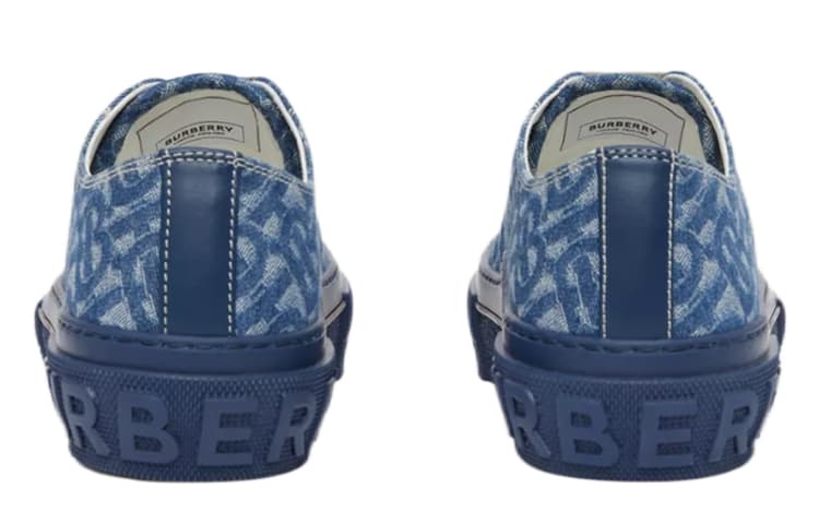 Кеды Burberry Denim Blue Sneakers - изображение 4