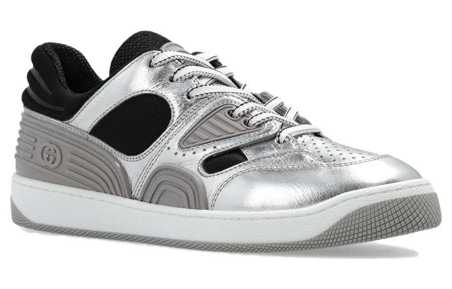 Кроссовки Gucci Basket Silver - изображение 3